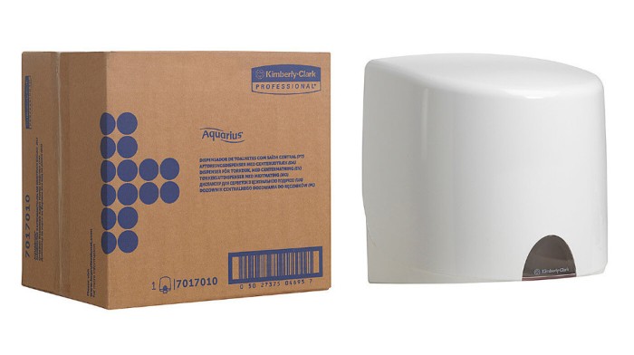 7017 Диспенсер Kimberly-Clark Aquarius, 1 шт, настенный