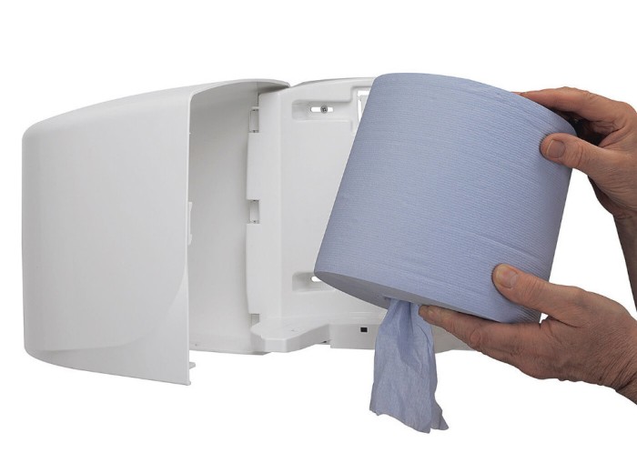 7018 Диспенсер настенный Aquarius для протирочных материалов в рулонах