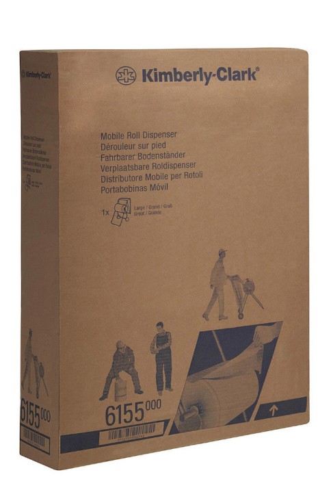 6155 Диспенсер Kimberly-Clark, 1 шт, мобильный