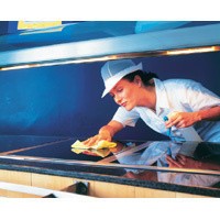 19164 Нетканый протирочный материал WypAll X80 Plus, 8 пач. х 30 л, 35.5 × 33.5 см, желтый, 129,6 г/м²