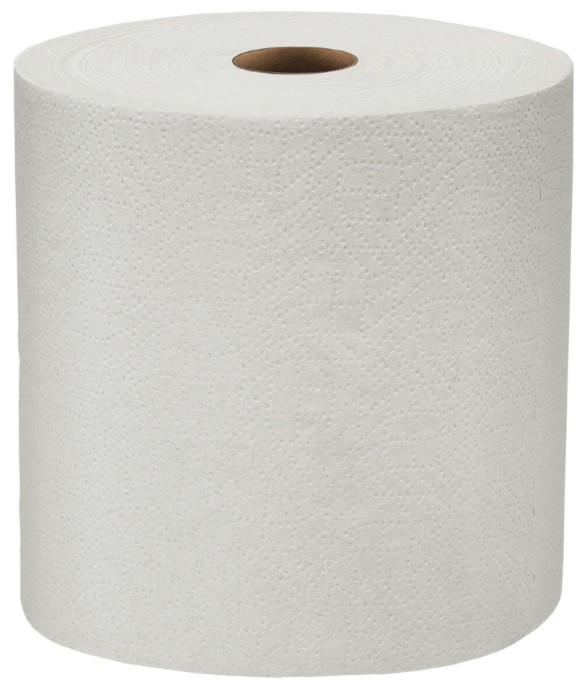 KP112 Бумажные полотенца в рулонах Veiro Professional Basic, 6 рул. х 172 м, двухслойные, натурального цвета