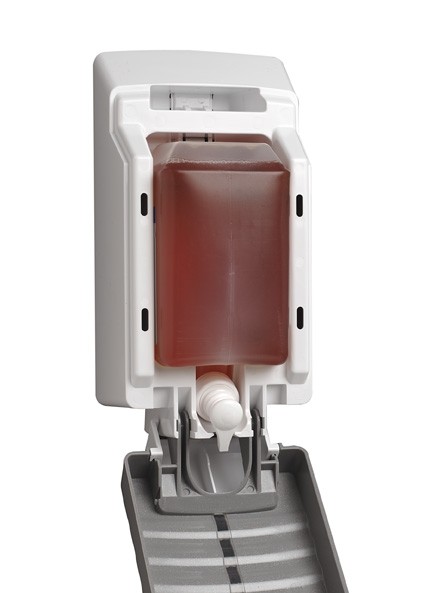 6964 Диспенсер настенный Ripple, для жидкого пенного мыла, серый