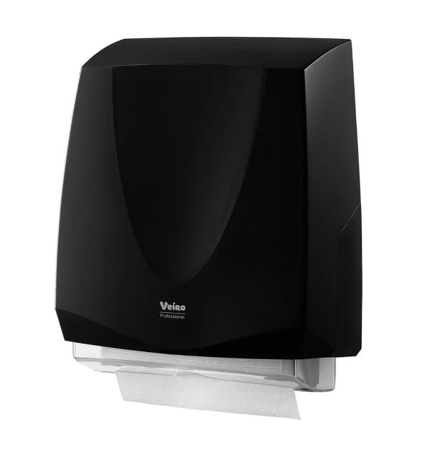 Диспенсер бумажных полотенец в пачках, V/Z/W - сложения Veiro Professional Prima Black