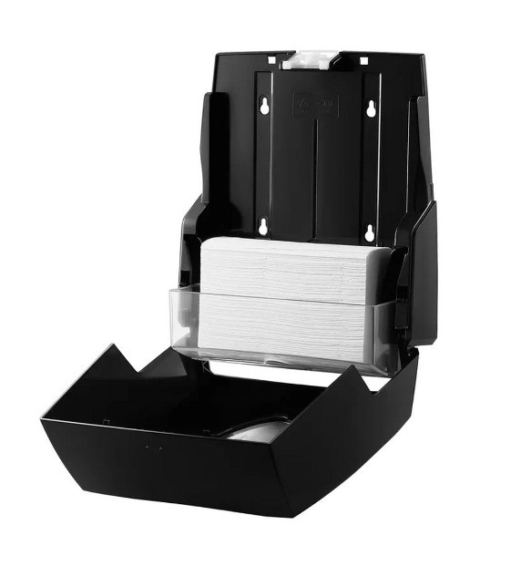 Диспенсер бумажных полотенец в пачках, V/Z/W - сложения Veiro Professional Prima Black