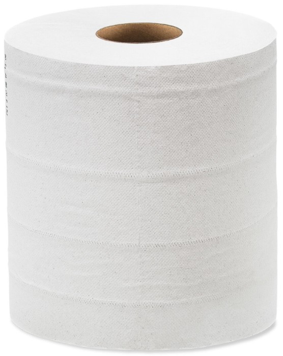 KP206 Бумажные полотенца в рулонах с центральной вытяжкой Veiro Professional Comfort, 6 рул. х 180 м, двухслойные, белые, 40 г/м²