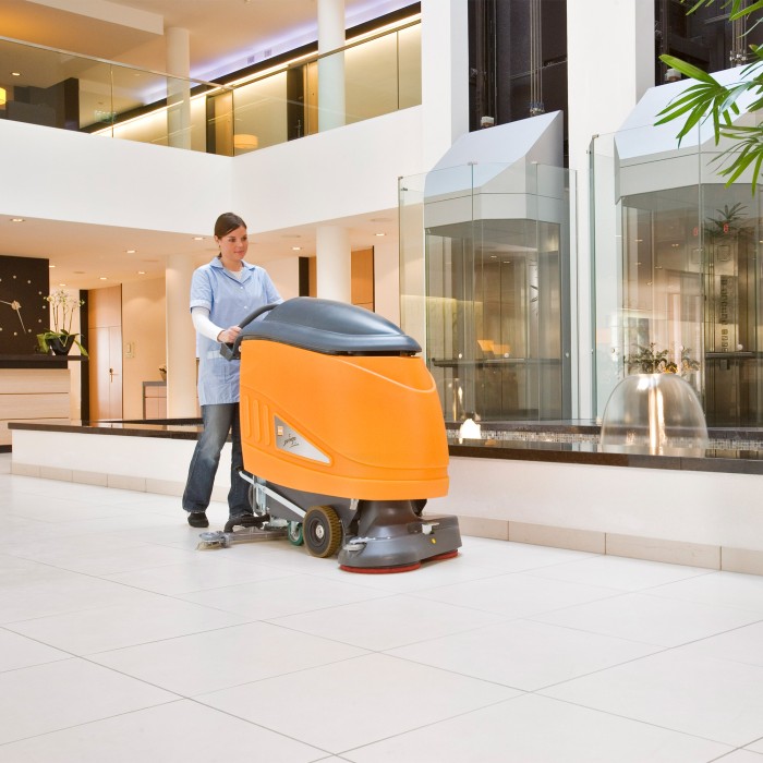 7515883 TASKI swingo 1650 Большая батарейная поломоечная машина