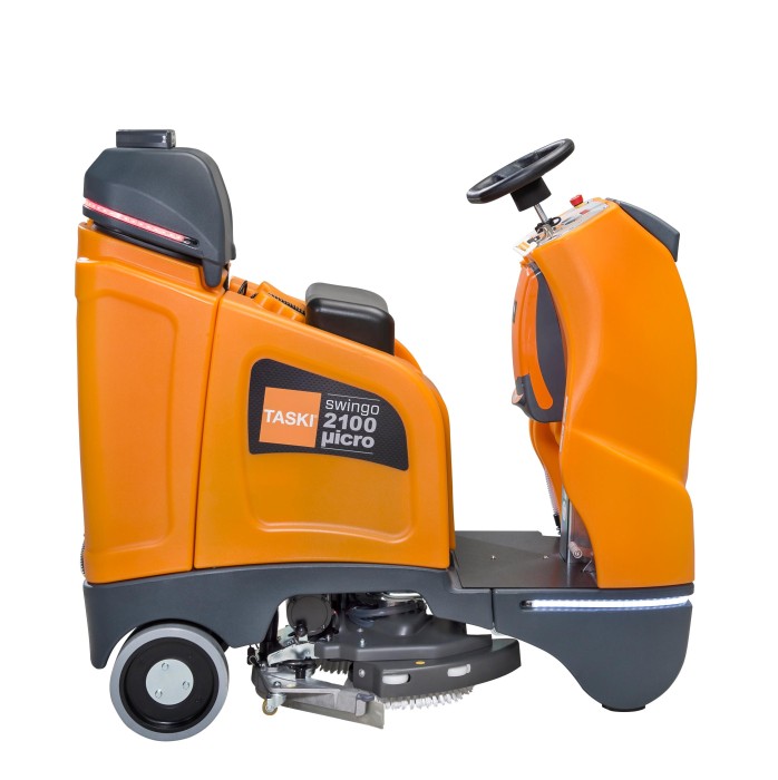 7523420 TASKI swingo 2100µicro Компактная поломоечная машина с местом для оператора