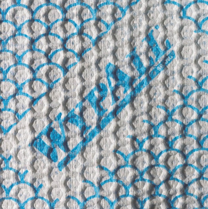 19139 Нетканый протирочный материал WypAll X80 Plus, 1 пач. х 30 л, 35.5 × 33.5 см, синий, 129,6 г/м²