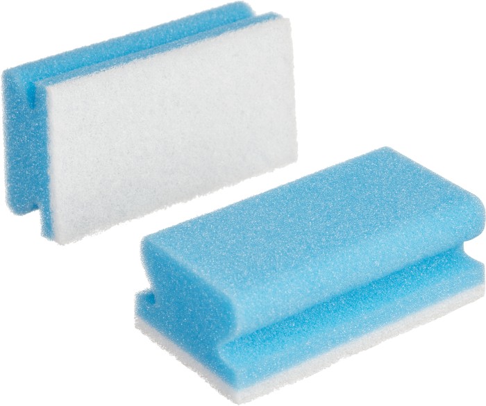 7515480 Губка мягкая TASKI Scourer NonAbrasive, 13 x 7,5 см, синяя, 10 шт