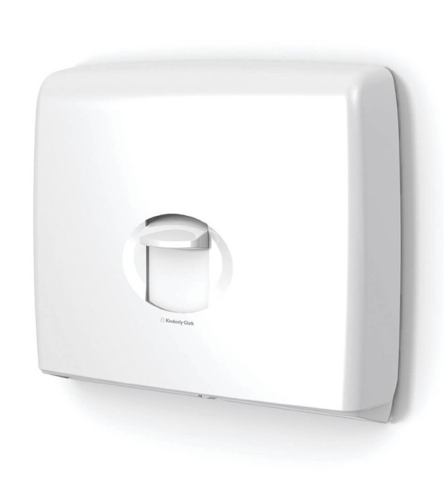 6957 Диспенсер настенный Aquarius,  для персональных покрытий на сиденье унитаза, белый