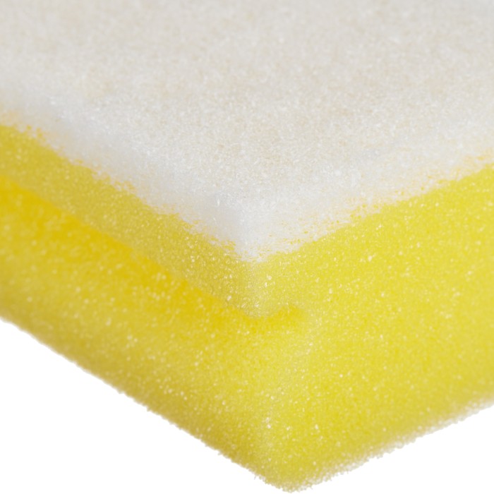 7515481 Губка мягкая TASKI Scourer NonAbrasive, 13 x 7,5 см, желтая, 10 шт