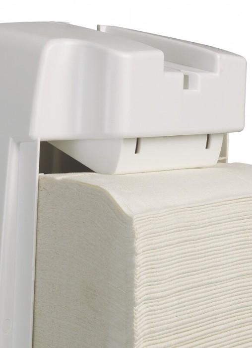 6945 Диспенсер настенный Aquarius, для бумажных полотенец в пачках, белый