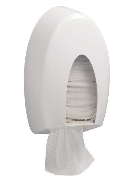 6981 Диспенсер настенный Aqua mini, для туалетной бумаги в пачках, белый