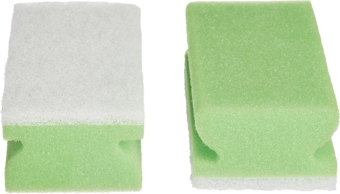 7515482 Губка мягкая TASKI Scourer NonAbrasive, 13 x 7,5 см, зеленая, 10 шт