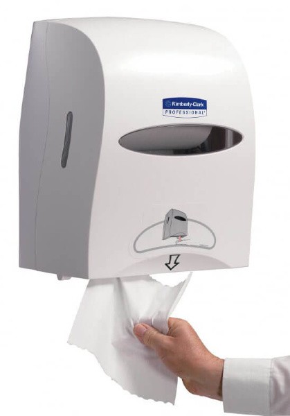 9960 Электронный сенсорный диспенсер Kimberly-Clark Professional для рулонных полотенец, белый