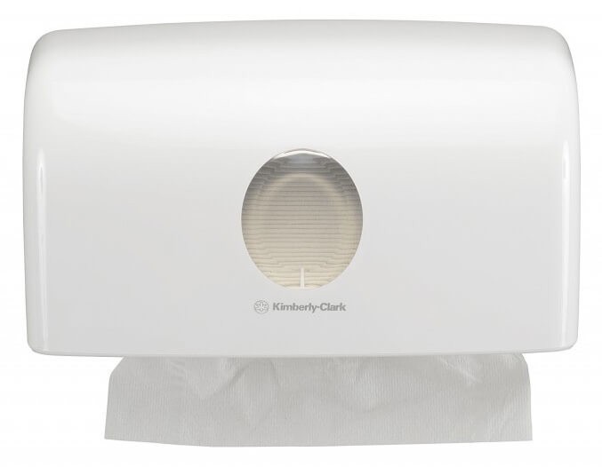 6956 Диспенсер настенный Aquarius, для бумажных полотенец в пачках, белый