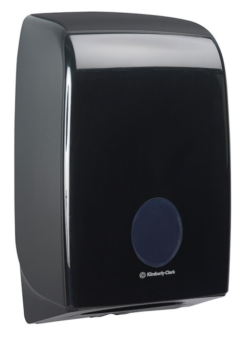 7171 Диспенсер настенный Aquarius, для бумажных полотенец в пачках, черный