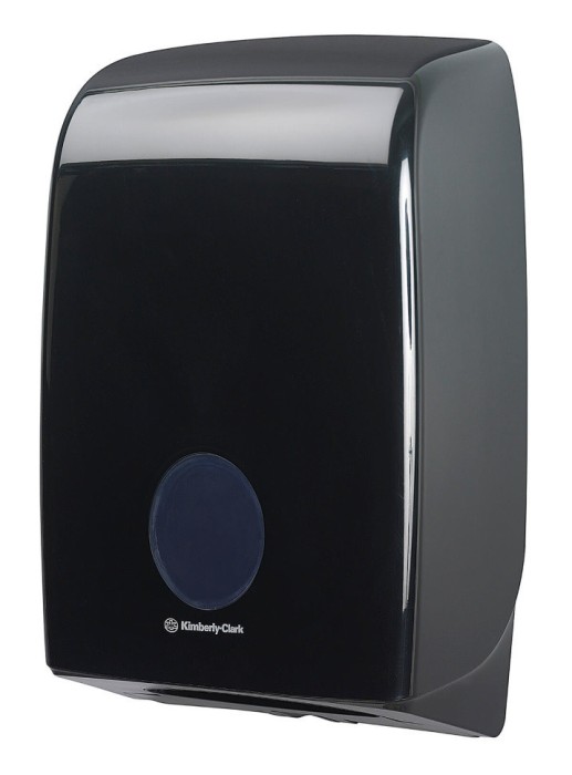 7171 Диспенсер настенный Aquarius, для бумажных полотенец в пачках, черный