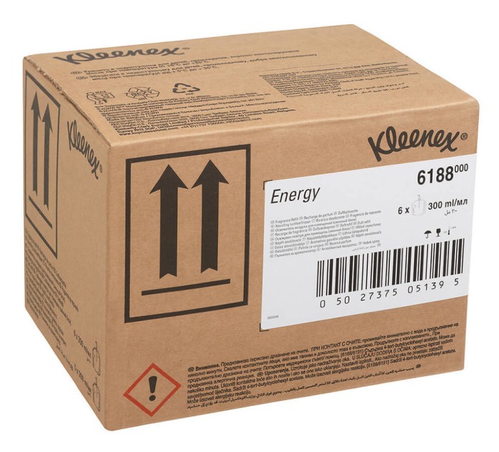 6188 Освежитель воздуха Kimberly-Clark Kleenex Energy, 6 кассет