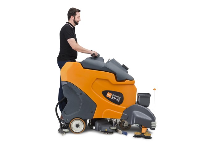 7524400 TASKI swingo XP-M IntelliSweep Поломоечные машина с подметальным блоком