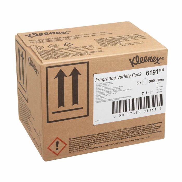 6191 Освежитель воздуха Kimberly-Clark Kleenex Variety Pack, 5 кассет