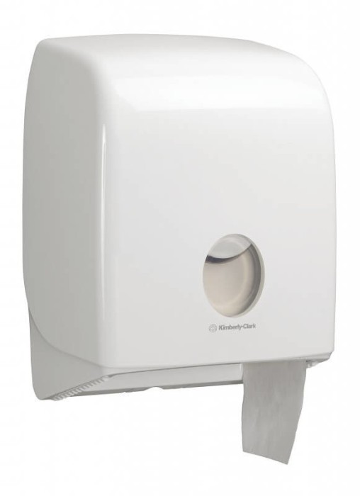 6958 Диспенсер настенный Aquarius, для туалетной бумаги в больших рулонах, белый