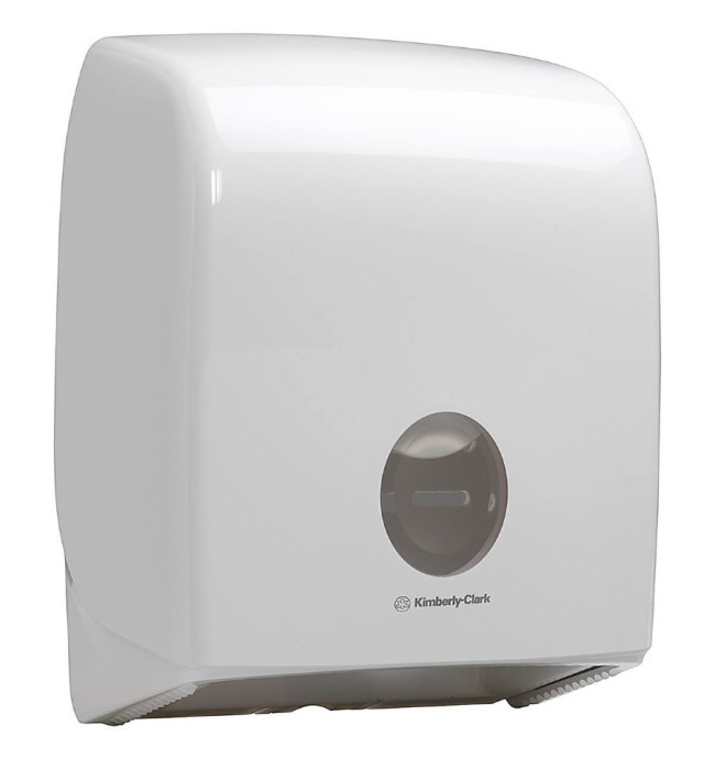 6958 Диспенсер настенный Aquarius, для туалетной бумаги в больших рулонах, белый