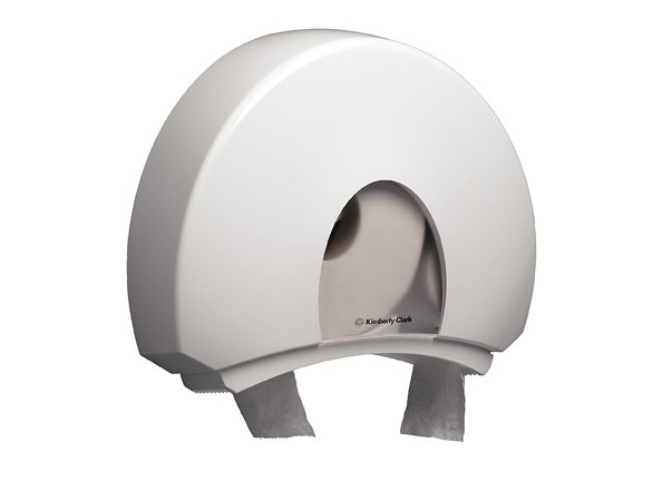 6987 Диспенсер настенный Aqua, для туалетной бумаги в больших рулонах, белый