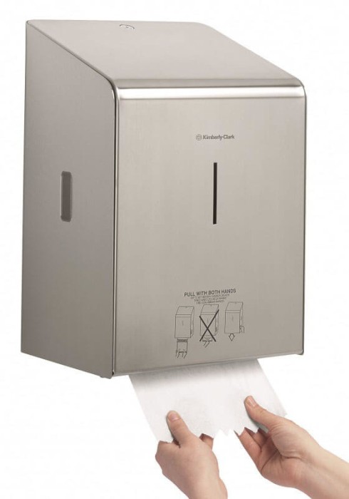 8976 Диспенсер настенный Kimberly-Clark Professional, для бумажных полотенец в рулонах, стальной