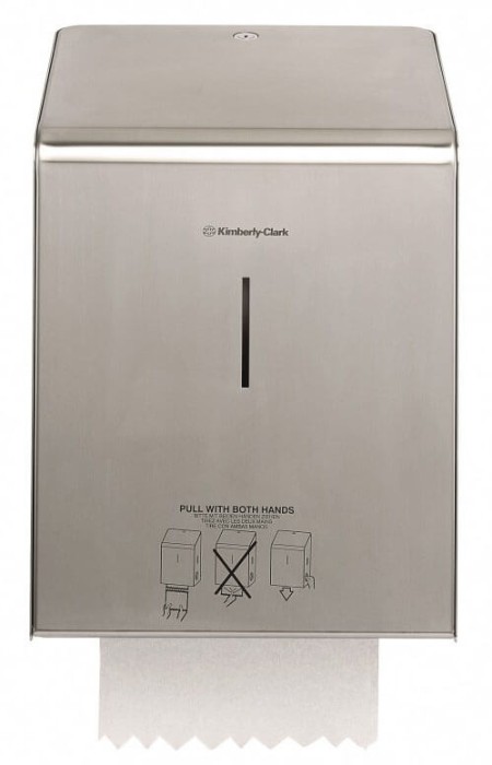 8976 Диспенсер настенный Kimberly-Clark Professional, для бумажных полотенец в рулонах, стальной