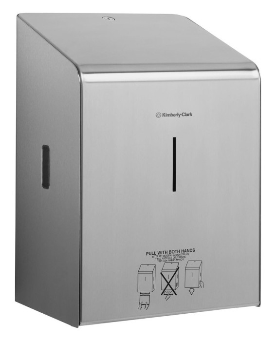 8976 Диспенсер настенный Kimberly-Clark Professional, для бумажных полотенец в рулонах, стальной