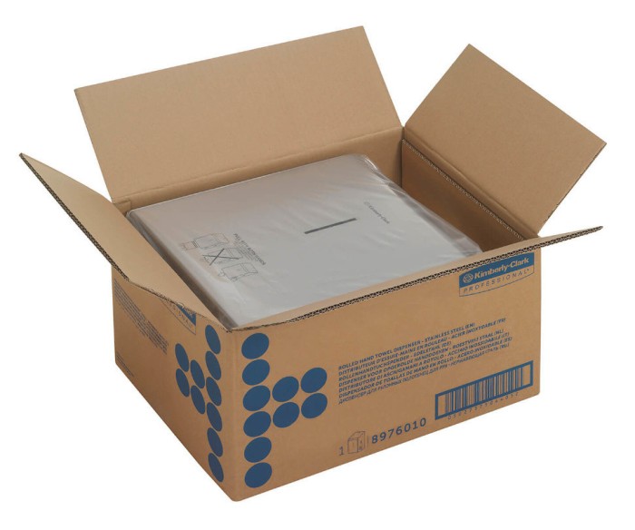 8976 Диспенсер настенный Kimberly-Clark Professional, для бумажных полотенец в рулонах, стальной