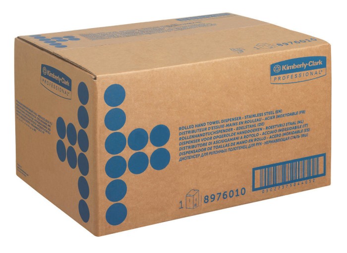 8976 Диспенсер настенный Kimberly-Clark Professional, для бумажных полотенец в рулонах, стальной