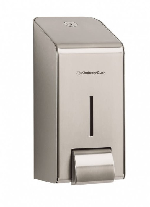 8973 Диспенсер настенный Kimberly-Clark Professional, для жидкого пенного мыла, стальной