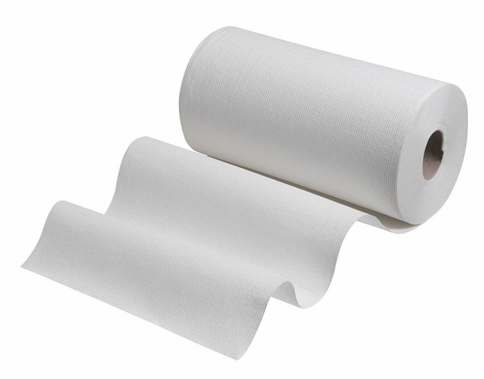 7236 Протирочная бумага WypAll L10, 24 рул. х 165 л, 46 × 24 см, однослойная белая