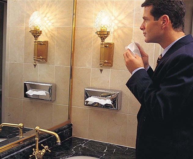 7820 Диспенсер настенный Kimberly-Clark Professional, для косметических салфеток для лица, хромированный