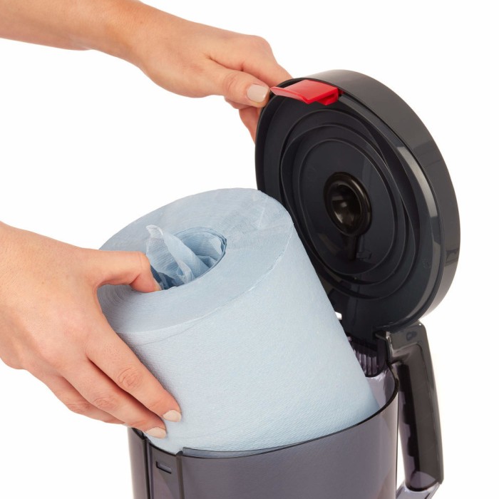 6220 Протирочная бумага WypAll L10, 6 рул. х 280 л, 38 × 18.3 см, однослойная голубая