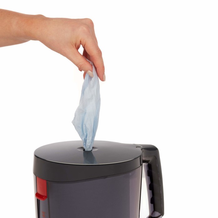 6220 Протирочная бумага WypAll L10, 6 рул. х 280 л, 38 × 18.3 см, однослойная голубая