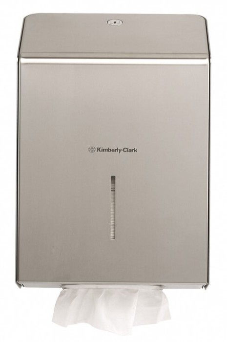 8971 Диспенсер настенный Kimberly-Clark, для бумажных полотенец в пачках, стальной