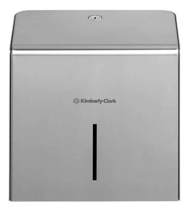 8974 Диспенсер настенный Kimberly-Clark, для туалетной бумаги в больших рулонах, стальной