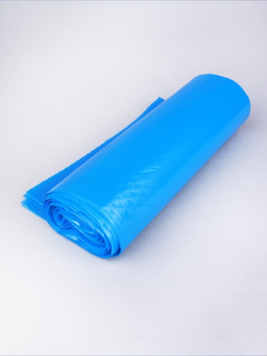 87358 Пакеты Avikomp для мусора, Уникальные технологии, Rubber Flex, ПВД, 120л, 5 шт/рул., голубые