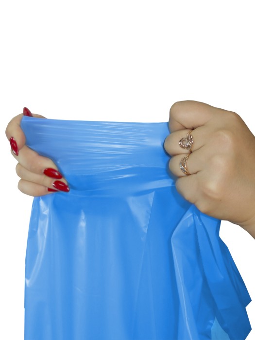 87358 Пакеты Avikomp для мусора, Уникальные технологии, Rubber Flex, ПВД, 120л, 5 шт/рул., голубые