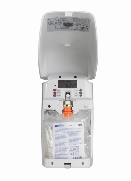 6994 Диспенсер настенный программированный Aquarius, для освежителя воздуха, белый