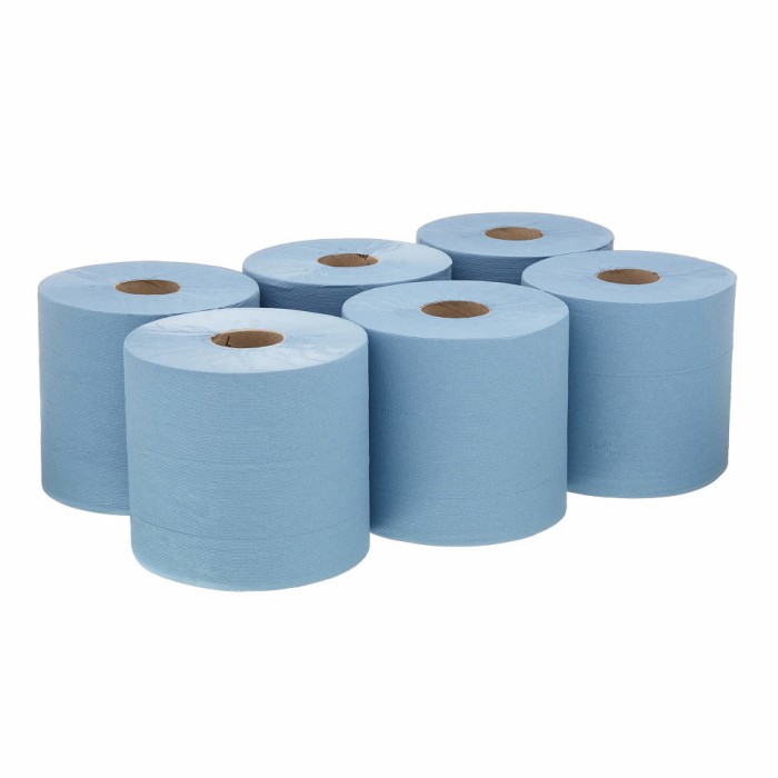7494 Протирочная бумага WypAll L10, 6 рул. х 630 л, 38 × 18.5 см, однослойная голубая, 23,5 г/м²