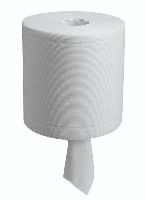 7303 Протирочная бумага WypAll L20, 6 рул. х 300 л, 42.5 × 18.5 см, двухслойная белая, 47 г/м²