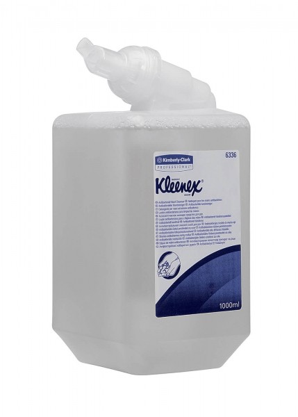 6336 Жидкое мыло в кассетах Kleenex антибактериальное, 6 кассет х 1 л