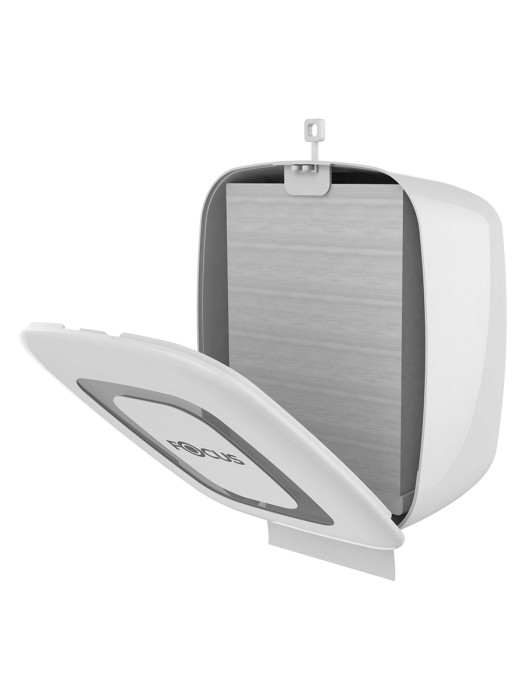 8077064 Диспенсер Focus для листовых полотенец, белый