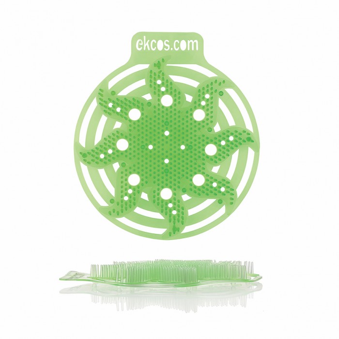 PWR3B10 ​Коврик для писсуаров Ekcos Power Screen, морская свежесть, 1 упаковка х 10 шт