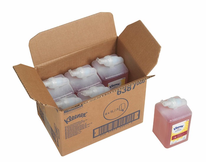6387 Жидкое мыло пенное Kleenex Joy Luxury в кассетах, 6 кассет х 1 л