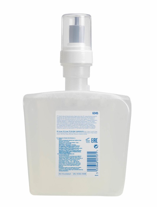 6345 Жидкое мыло пенное Scott Control в кассетах, 4 кассеты х 1.2 л, для частого использования